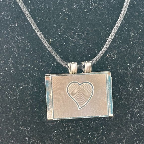 Necklace Locket Silver Tone Keeper Pendant Taweez Fashion Jewelry - Picture 2 of 9